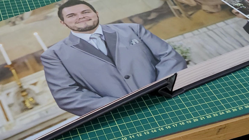 Album panorãmico Casamento